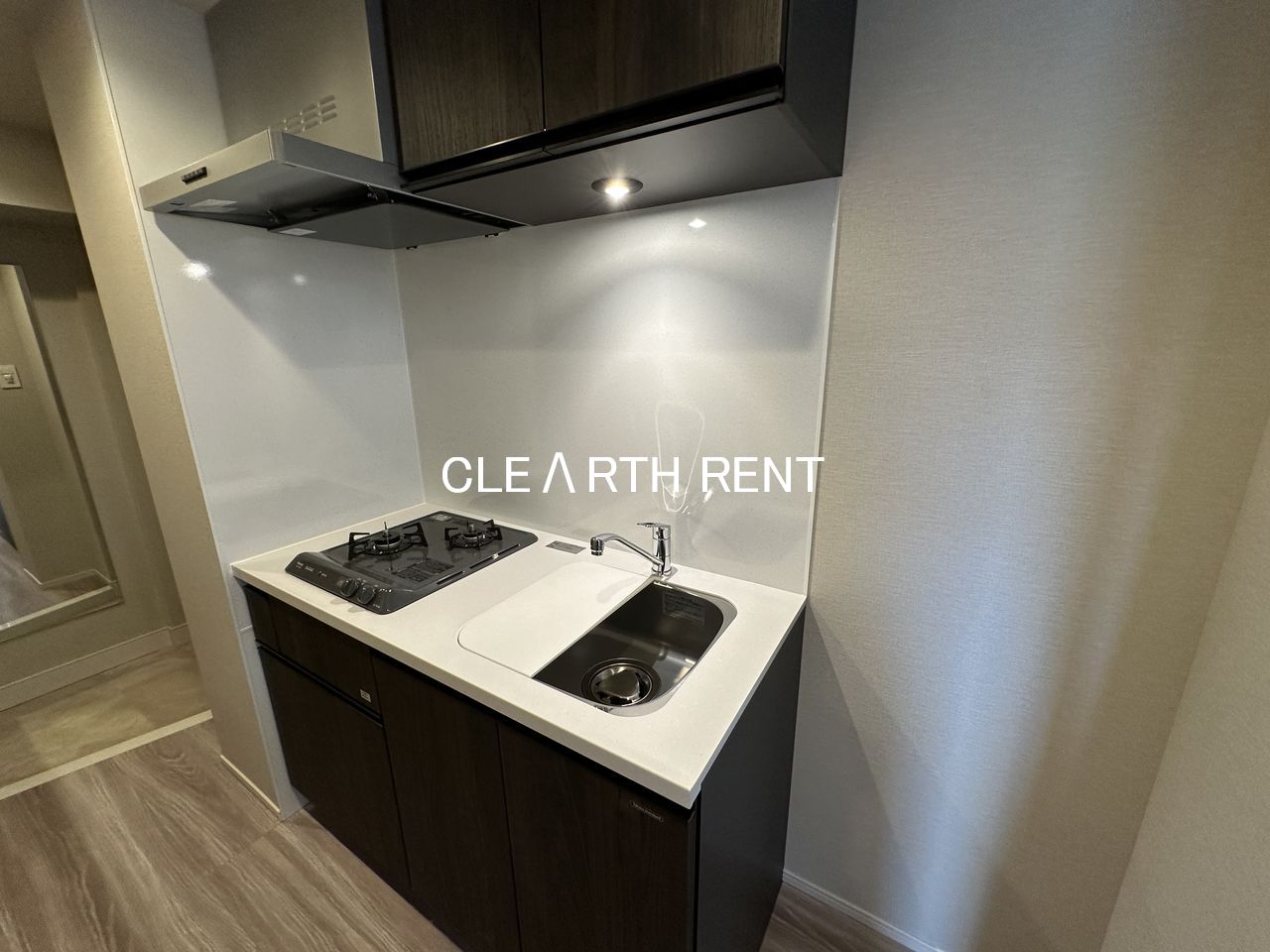 キッチン　温度センサーを搭載！一定の温度になると自動消火するので安心