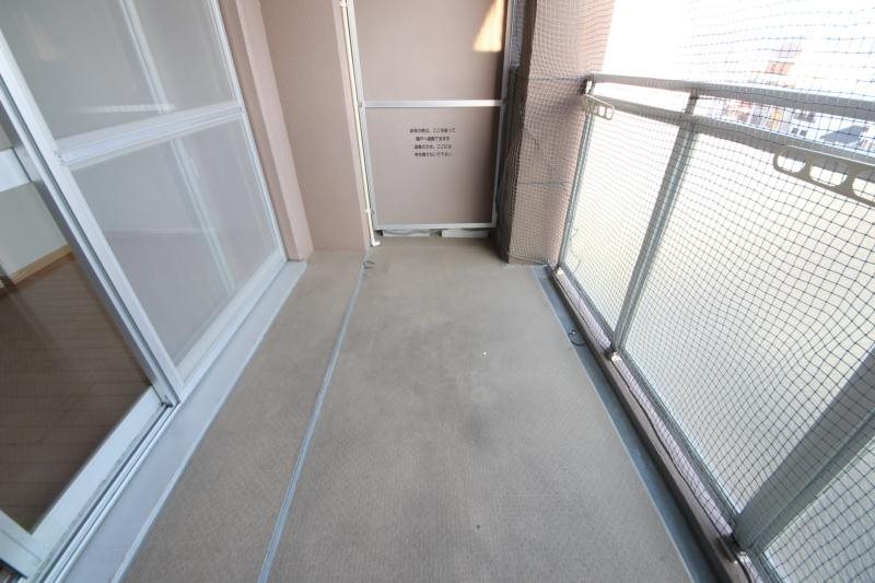 バルコニー　バルコニーがあります