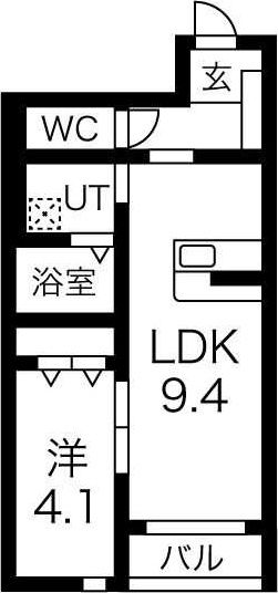 アルトゥーラA&Wの間取り