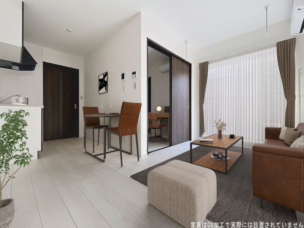 居室・リビング　バーチャルステージング実施中