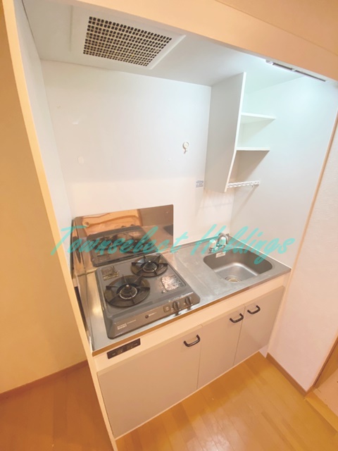 キッチン　2口ガスコンロキッチン