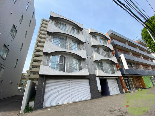 建物外観　札幌市中央区北３条西「ブランノワールＷ１８．ｅｘｅ」