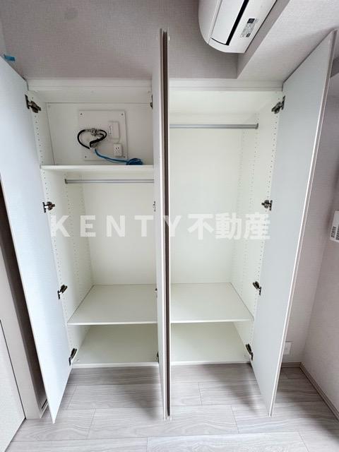 バルコニー　外からの目が気にならないバルコニーで洗濯物が干せます