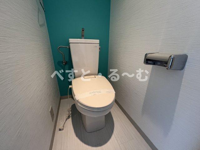 トイレ　ゆったりとした空間のトイレです