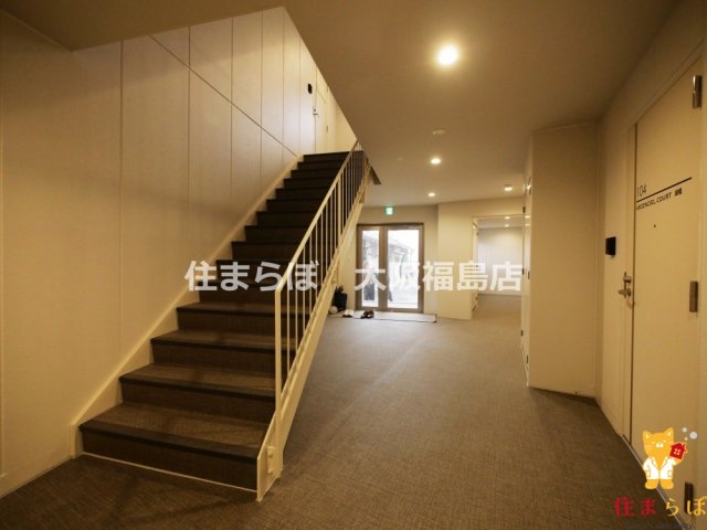 エントランス　共用部の印象も大切に