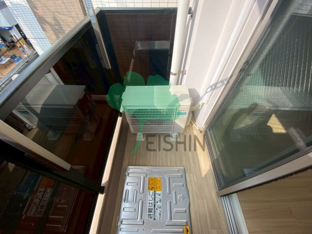 バルコニー　日当たりの良いバルコニーです！