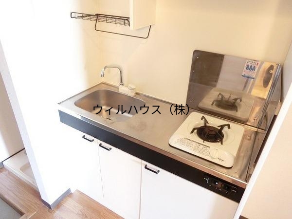 キッチン　１口ガスコンロ付き！！