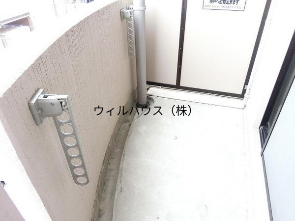 バルコニー　日当たり良好！