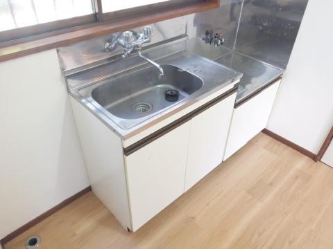 その他　2口コンロの置けるキッチンです