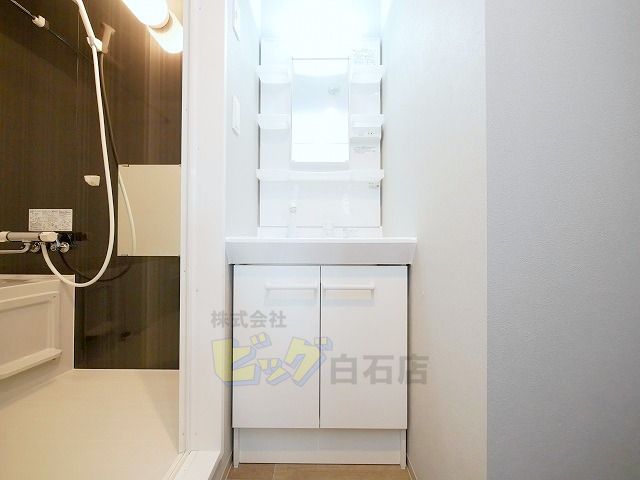 洗面設備　シャンプードレッサー完備しています♪