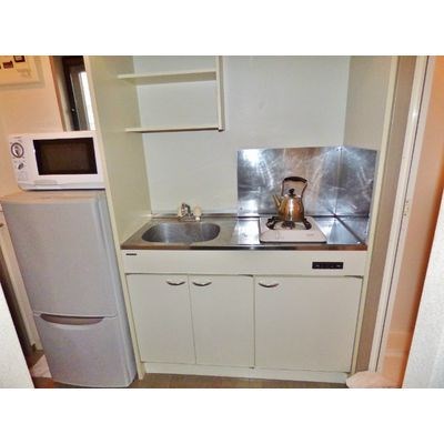 キッチン　家具家電付きセットアップ賃貸
