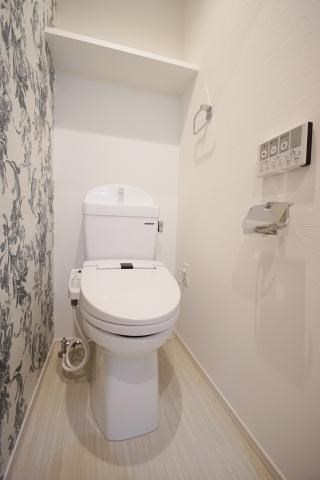 トイレ　※同タイプ別号室の写真