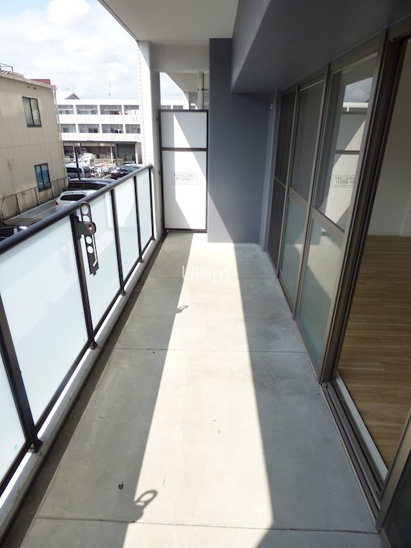 バルコニー　同じタイプのお部屋の写真です。ご参考までに