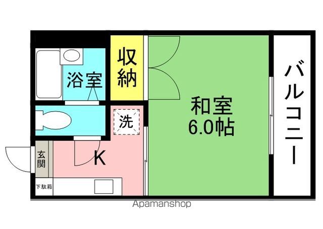 エスト香里の間取り写真