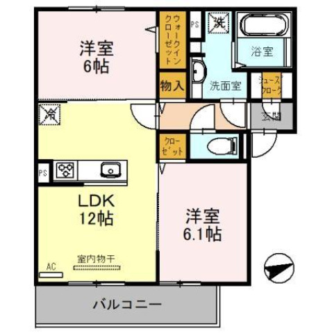 レジェーロの間取り写真