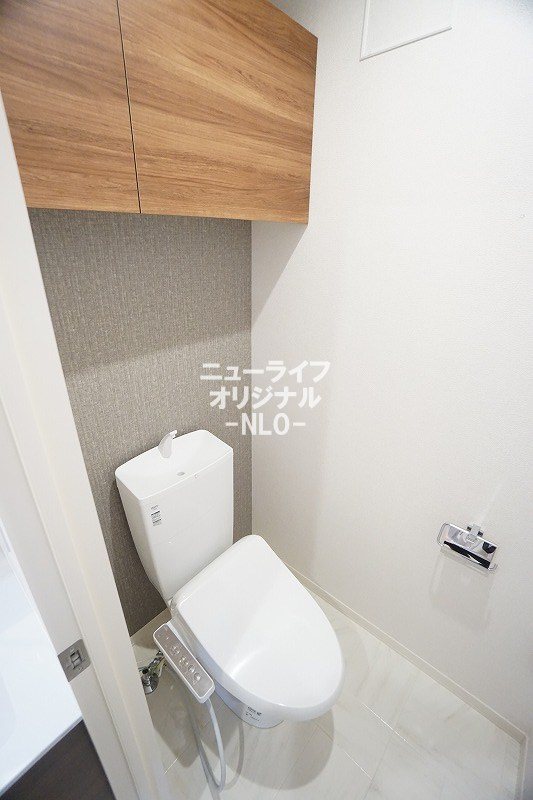トイレ　あると嬉しい温水洗浄便座付き♪