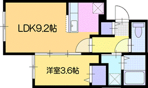 SUMIKA末広の間取り写真