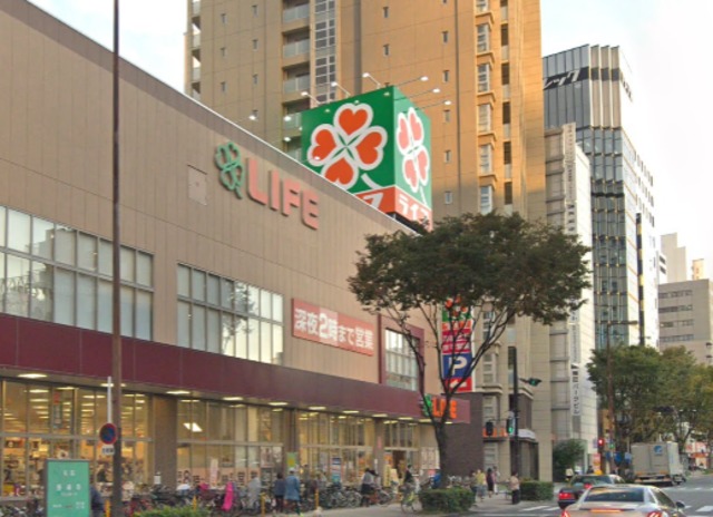 スーパー　ライフ太融寺店（スーパー）まで445m