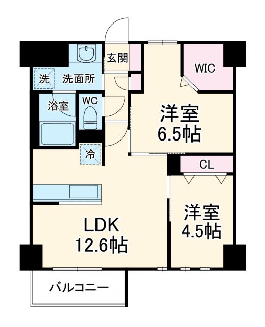 Ouest Riviereの間取り写真