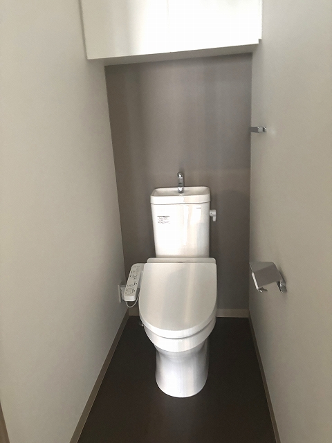 礼ゼロ 駅徒歩1分 2面採光角 CasaFlagShibuya HISのトイレ写真