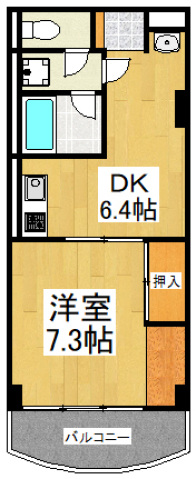 アーク一橋学園の間取り写真