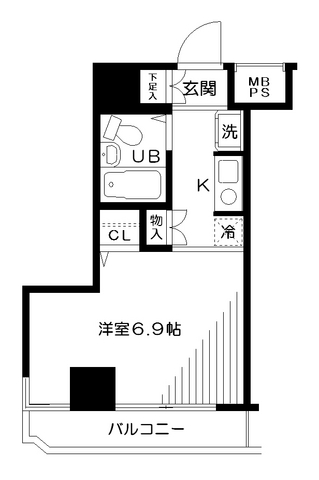 日神パレステージ石川町の間取り写真