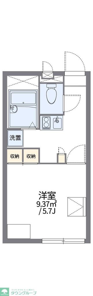 レオパレスFeniceの間取り写真