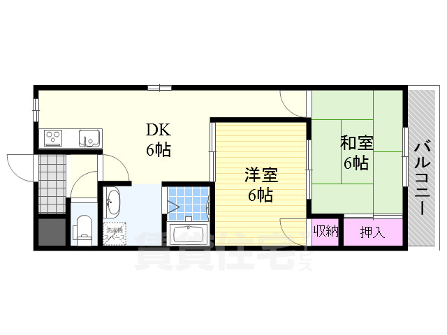 菅原大発マンションの間取り写真