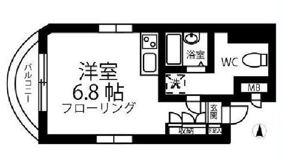 アール・ブリュット白山の間取り写真