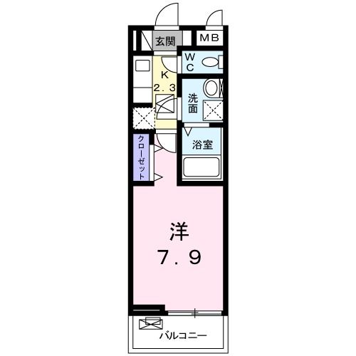 グランドプレステージG館の間取り写真