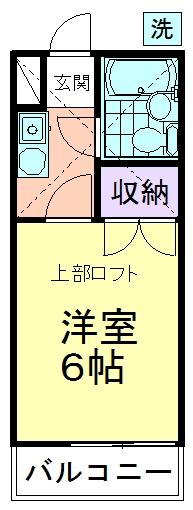 ハイツ菊水の間取り