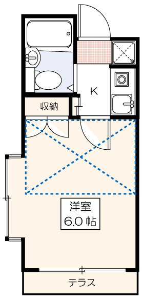 パールハイツの間取り