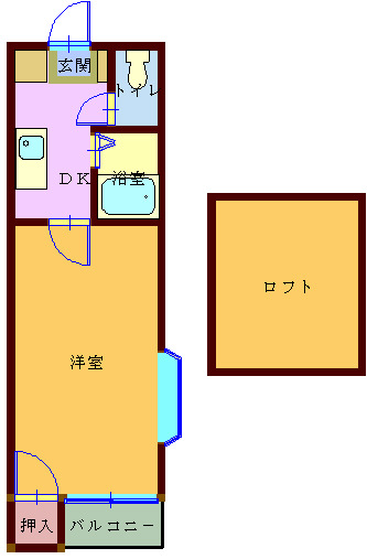 M`s1の間取り