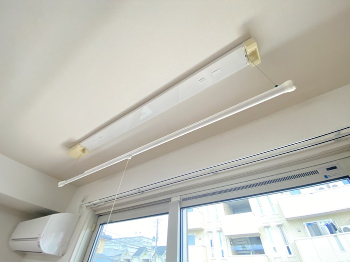 その他設備　室内物干し
