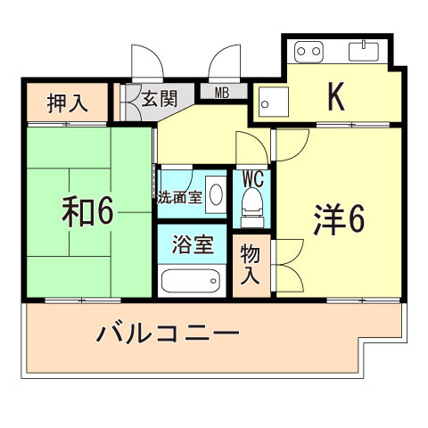 ビッグフォレスト兵庫の間取り