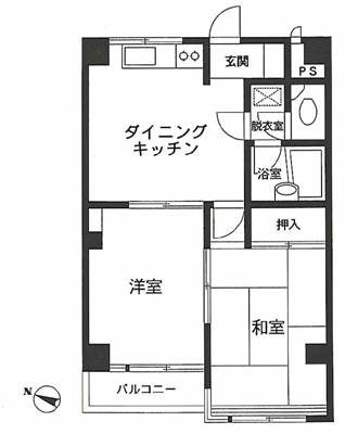 ハピネスKATOHの間取り