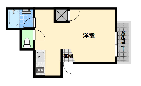 花丘ビルの間取り