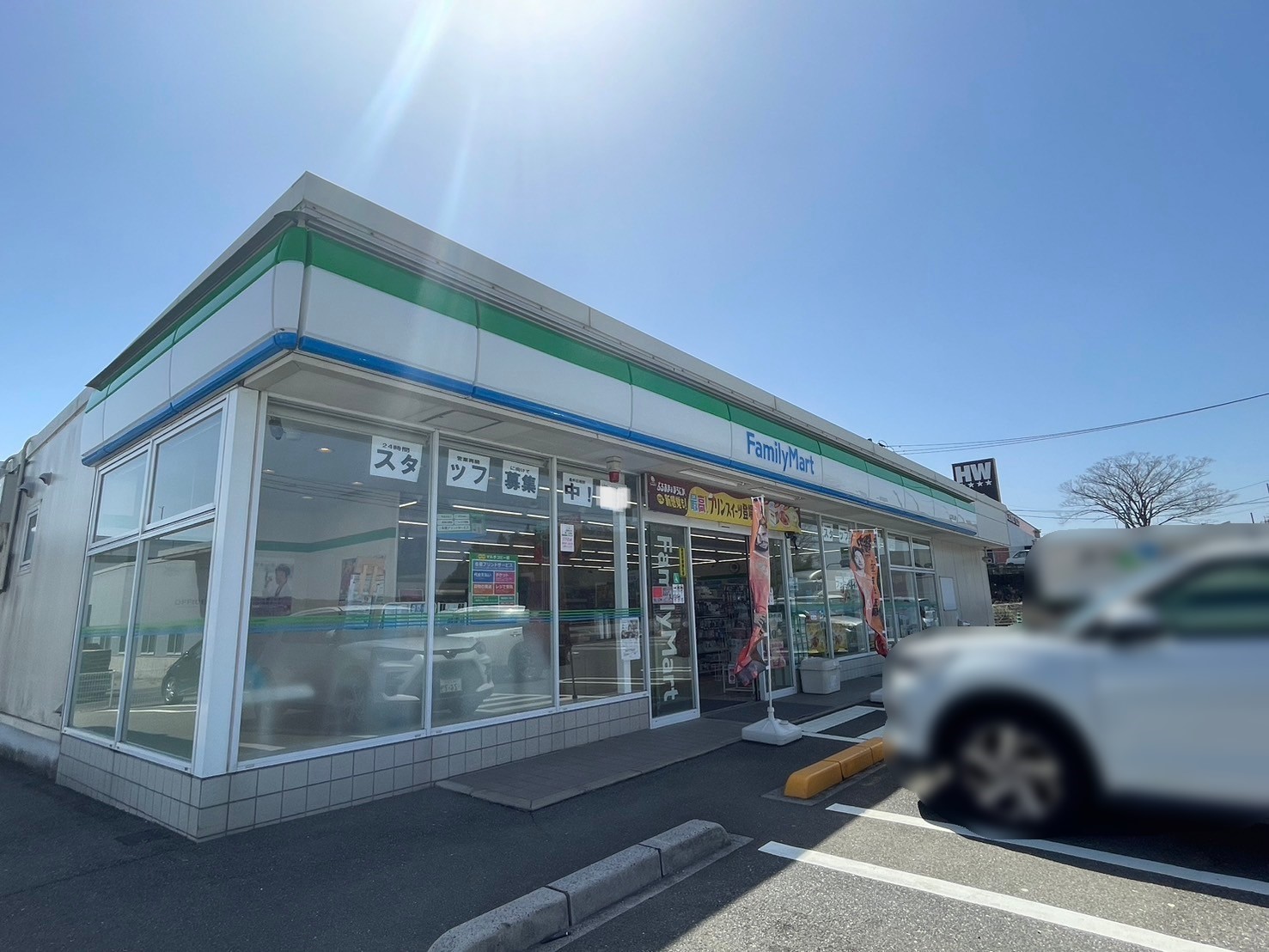 コンビニ　ファミリーマート小郡前田町店（コンビニ）まで278m