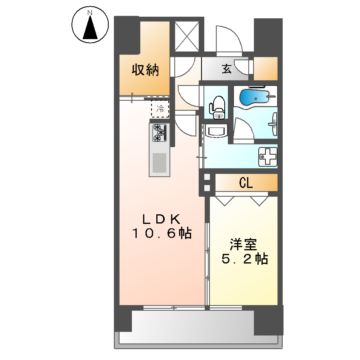 アースグランデ泉の間取り