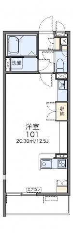 【レオネクストうめの木の間取り】