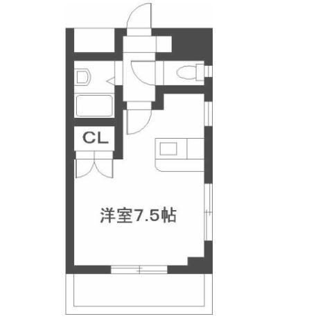 エスポワール鶴島の間取り