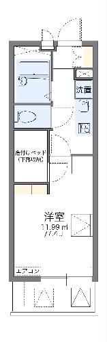 レオパレスグローリーの間取り