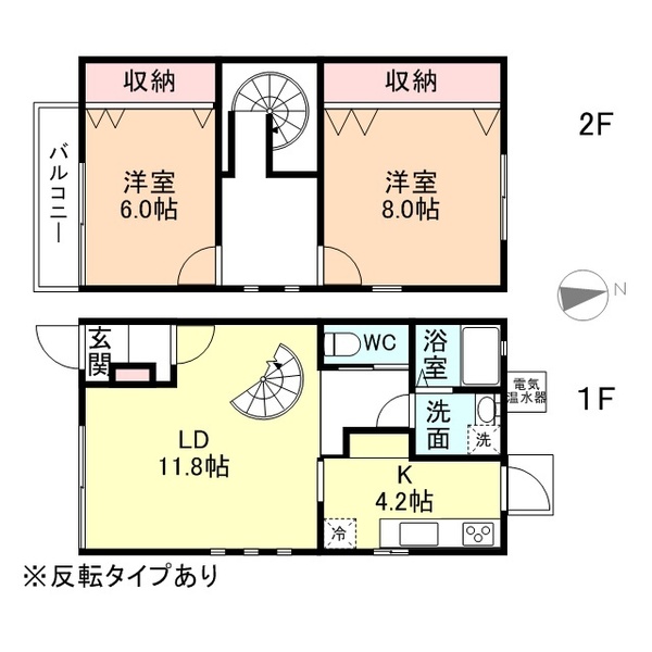 アンサンブルの間取り