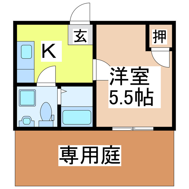 コーポひらやまの間取り