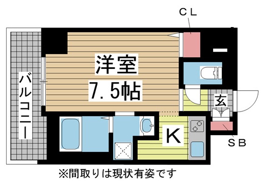 MJC神戸ブレイヴの間取り