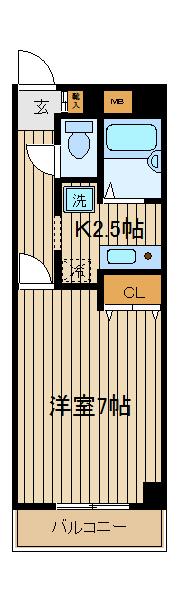 田無プラザマンションの間取り