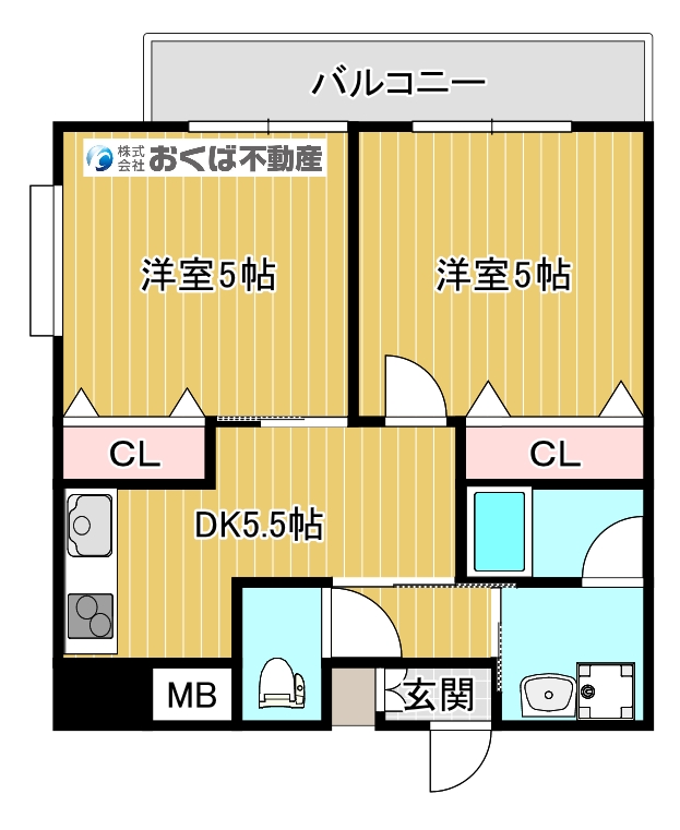 エルシオン西千石の間取り