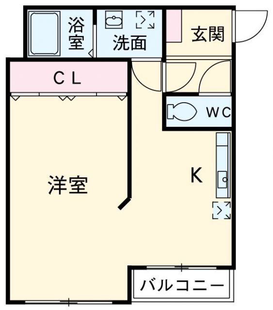 マルセイユの間取り