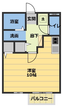 ラ・メールＴＡＫＡＳＡＧＯ　Ｂの間取り