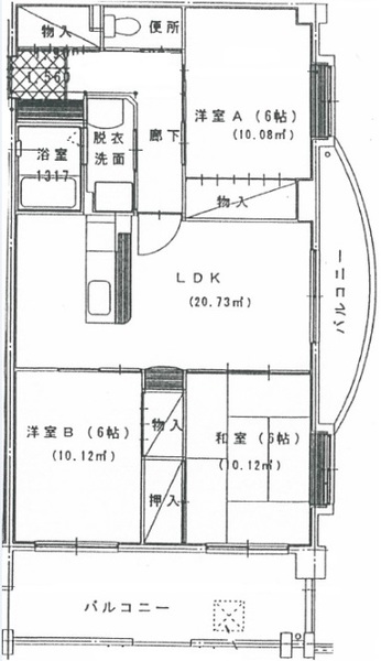 Ｆｏｒ　Ｒｅｓｔ　セリーヌ’２１の間取り